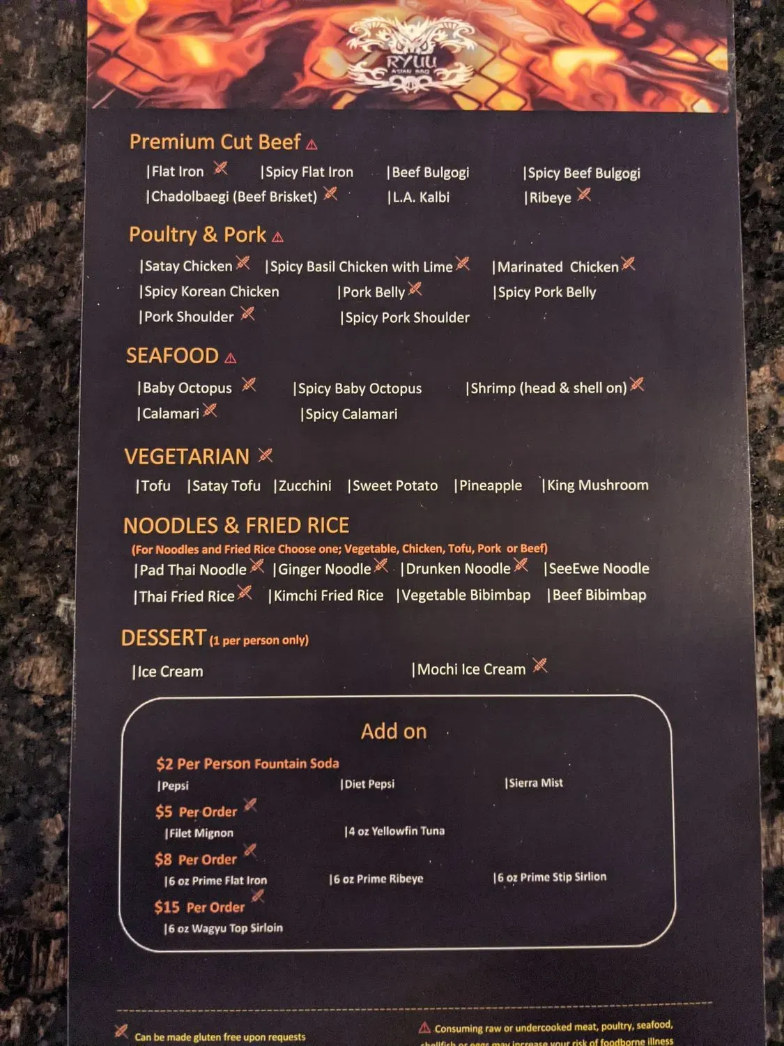 Menu 6