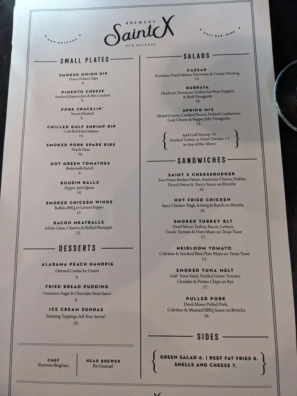 Menu 6