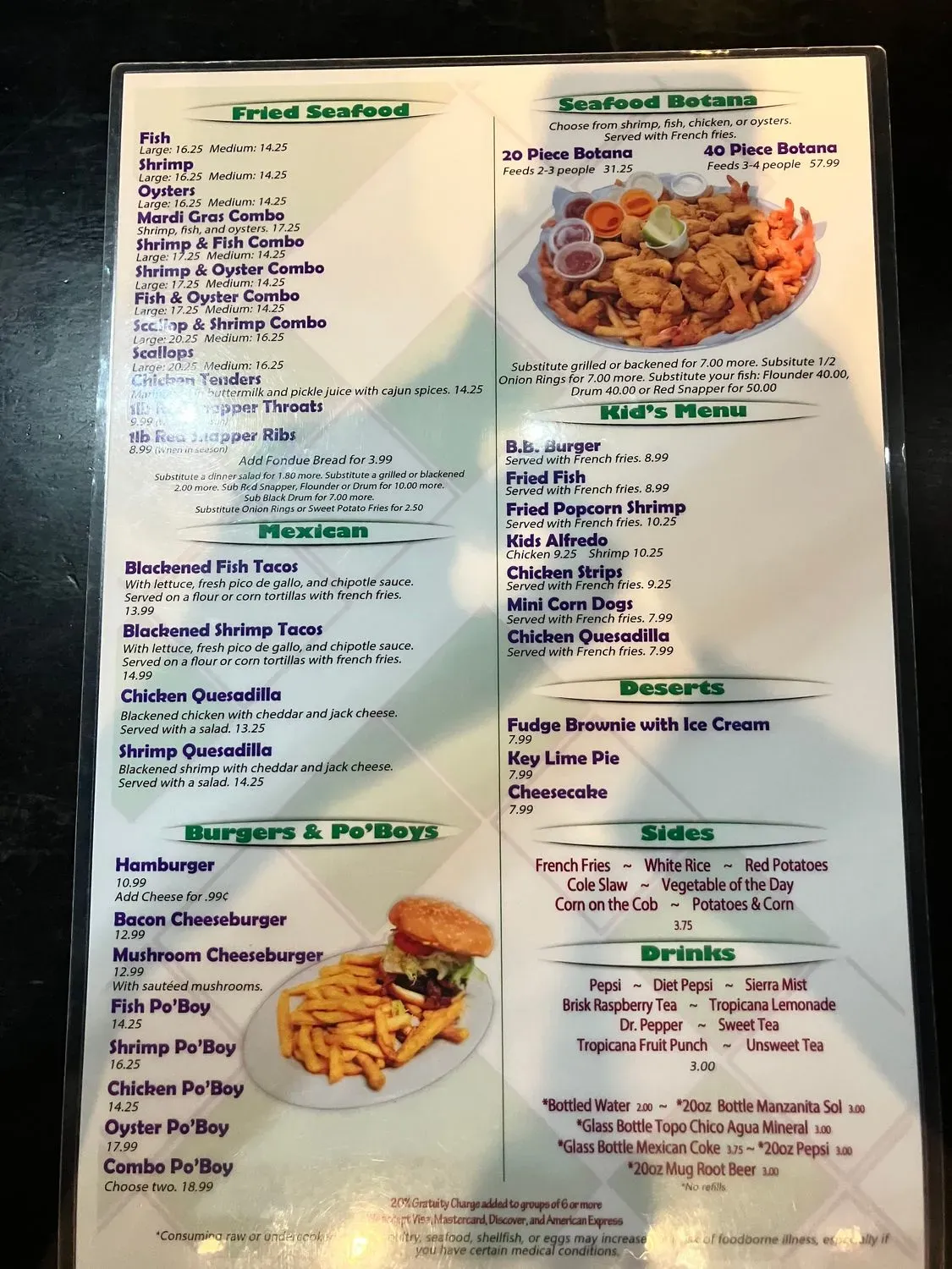 Menu 4