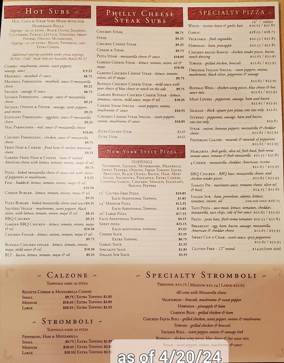 Menu 3