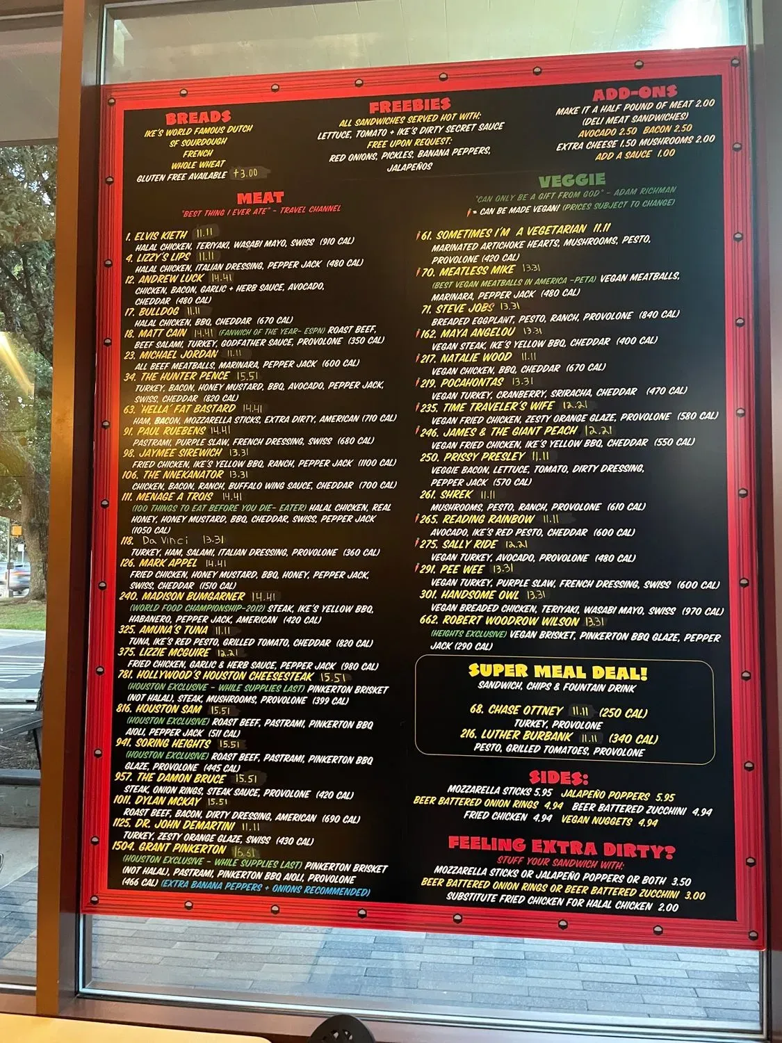 Menu 3