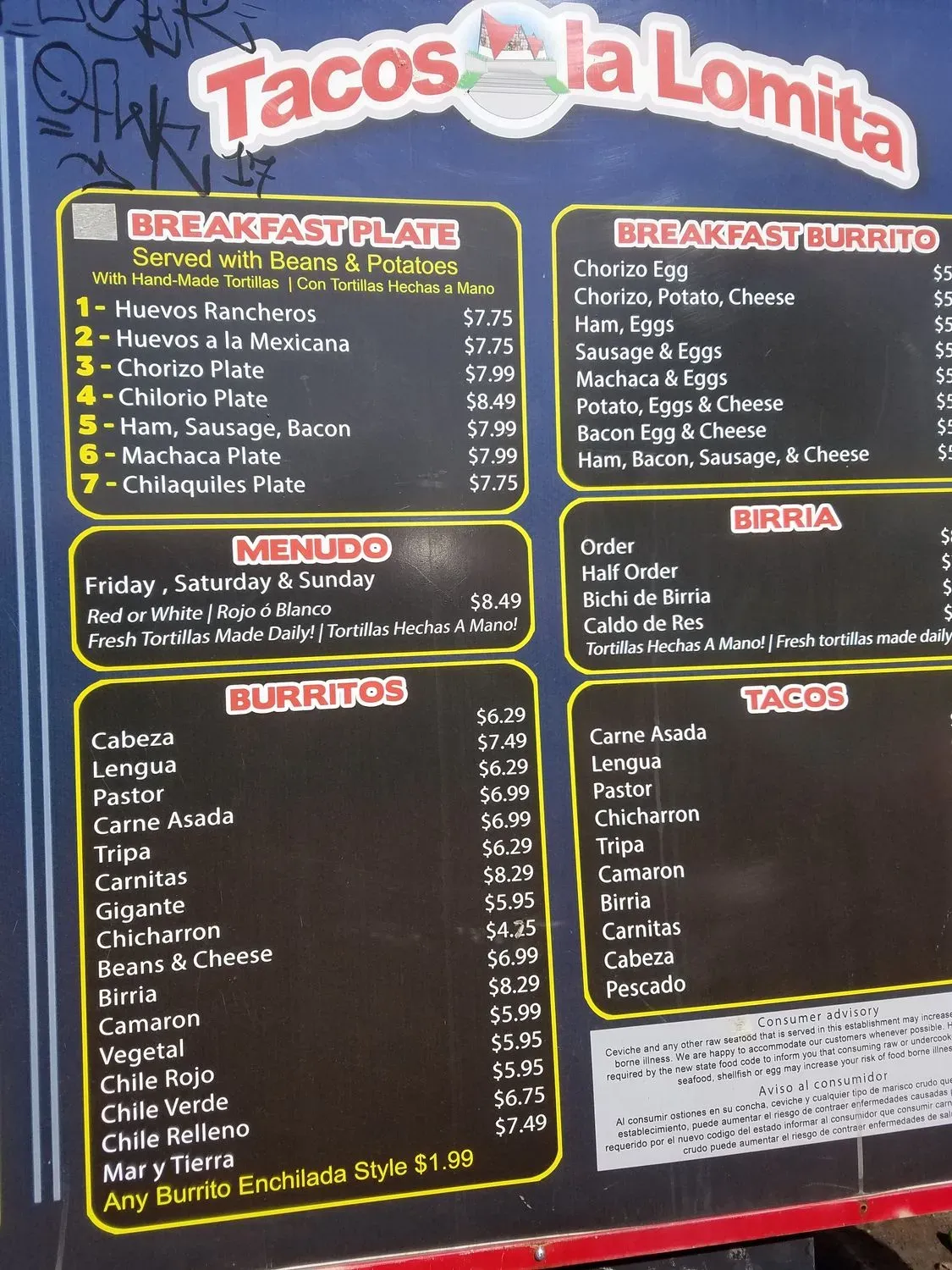 Menu 6