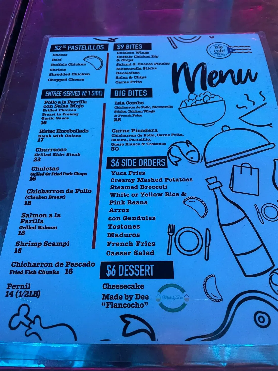 Menu 3