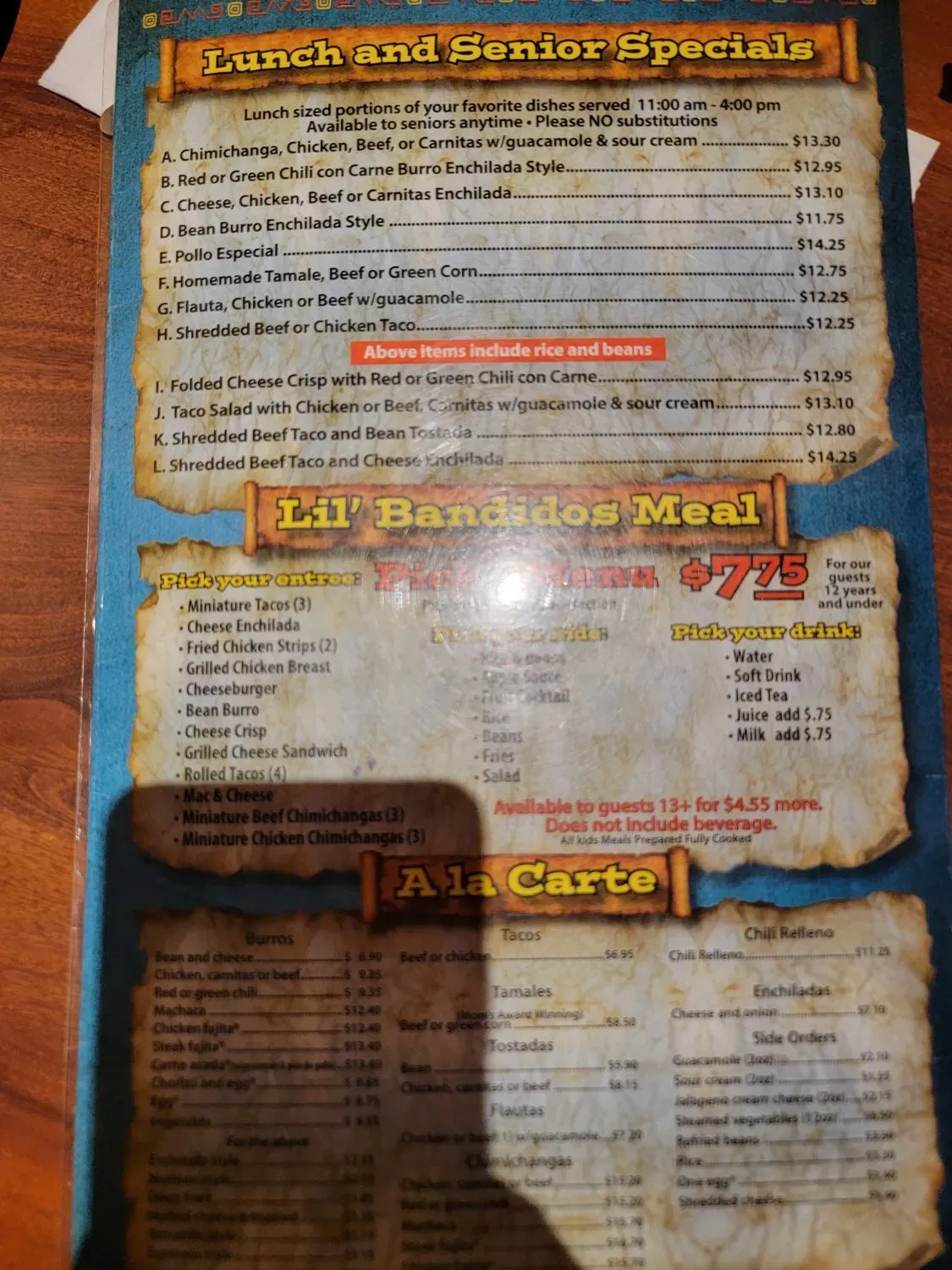 Menu 4