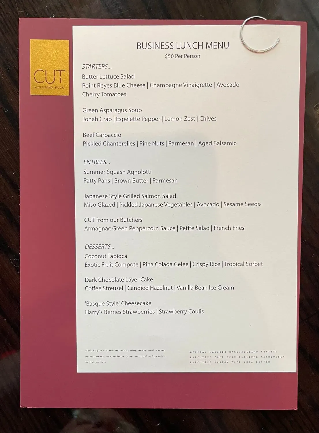 Menu 4