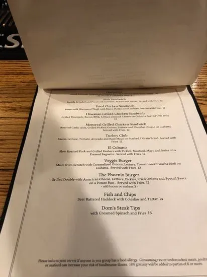 Menu 6