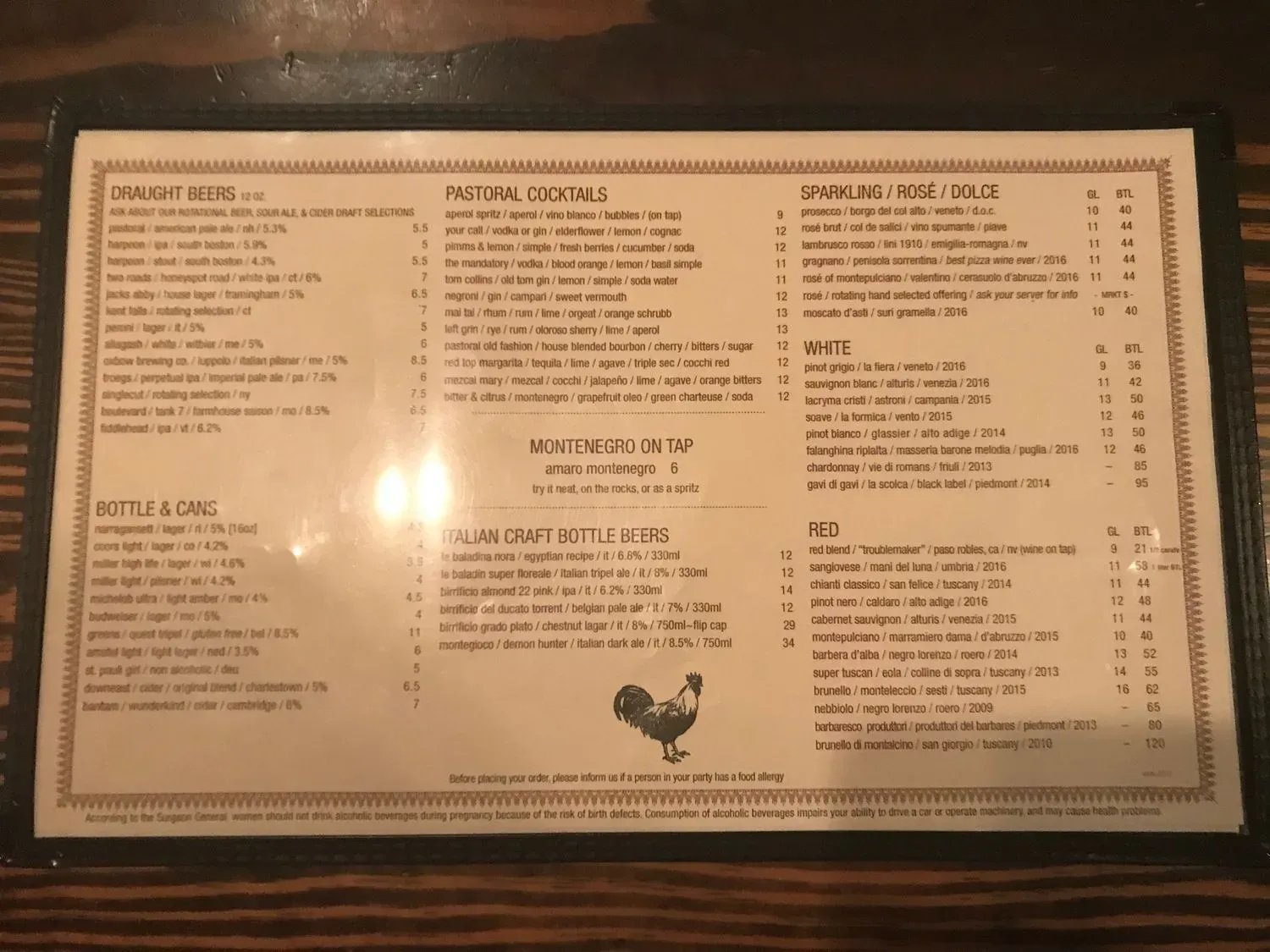 Menu 6