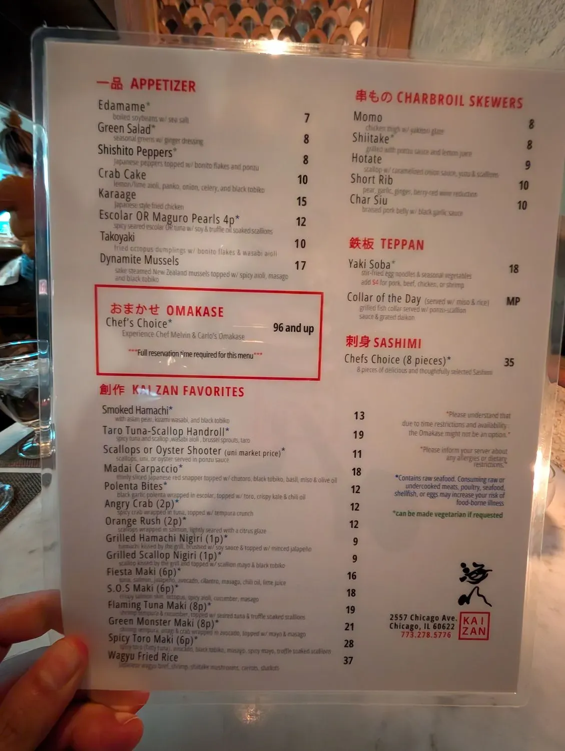 Menu 4