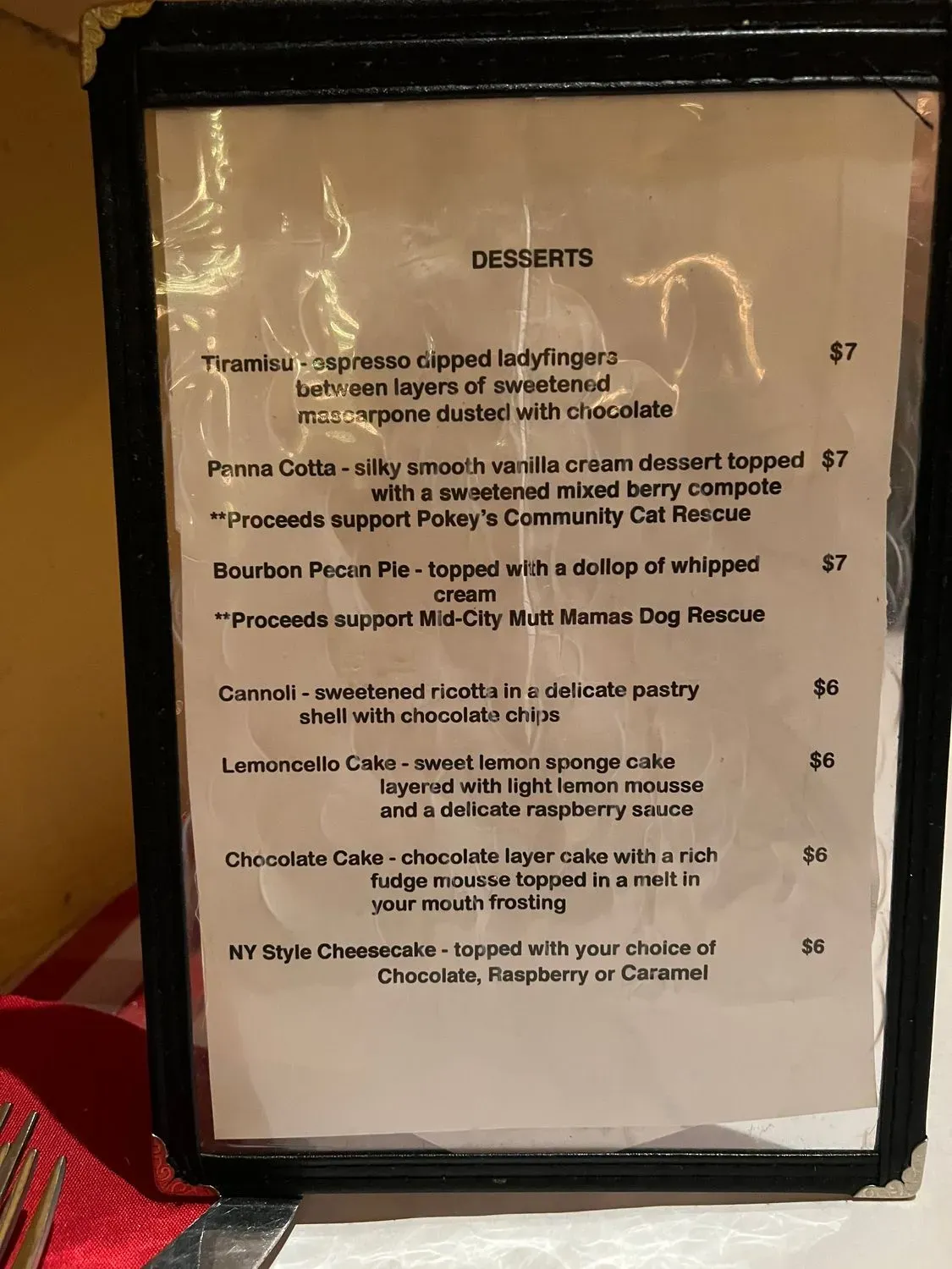 Menu 4