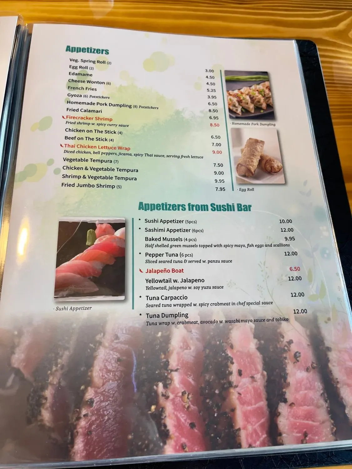 Menu 6