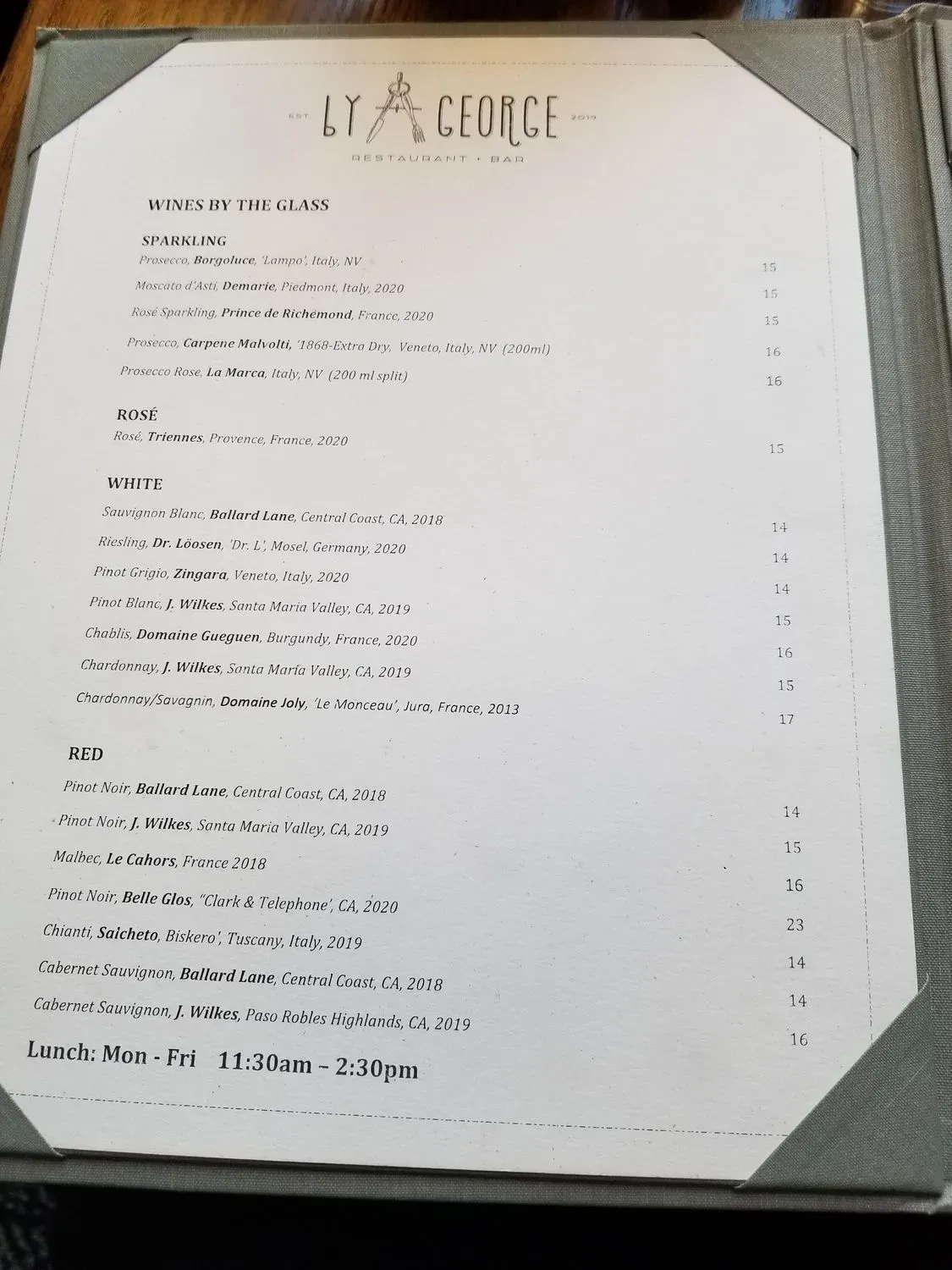 Menu 4