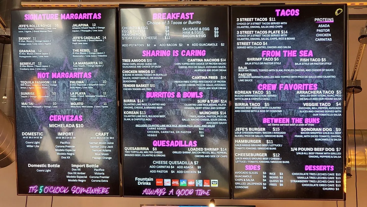 Menu 4