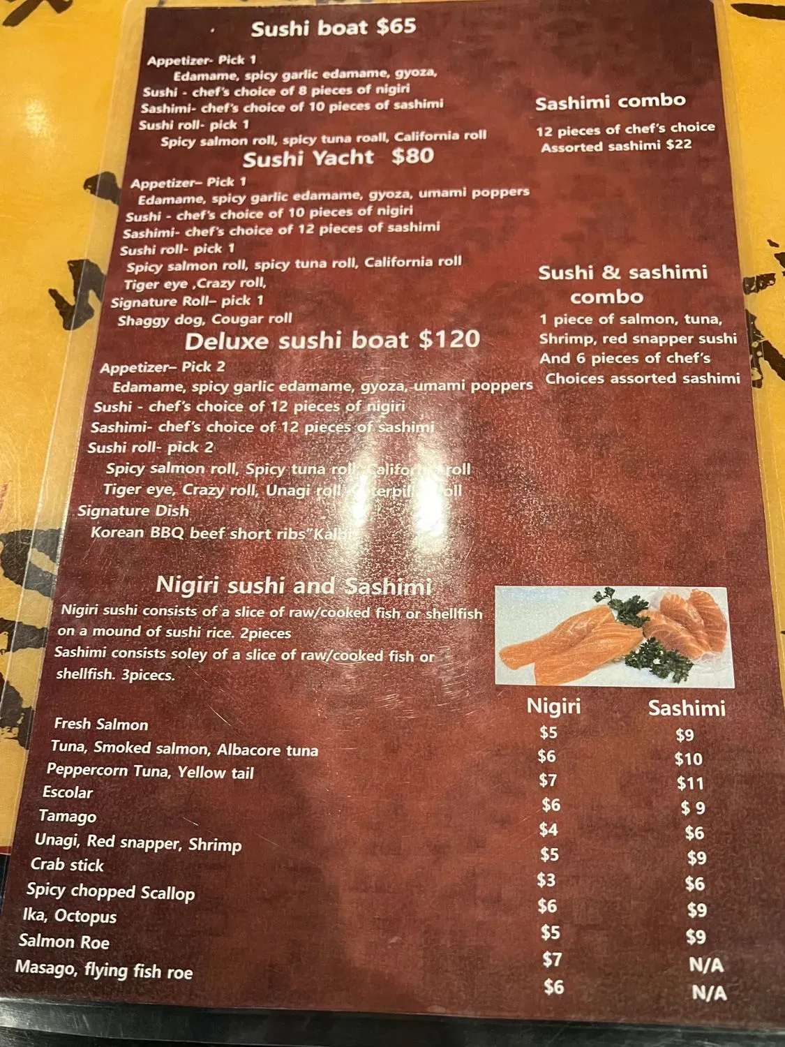 Menu 6