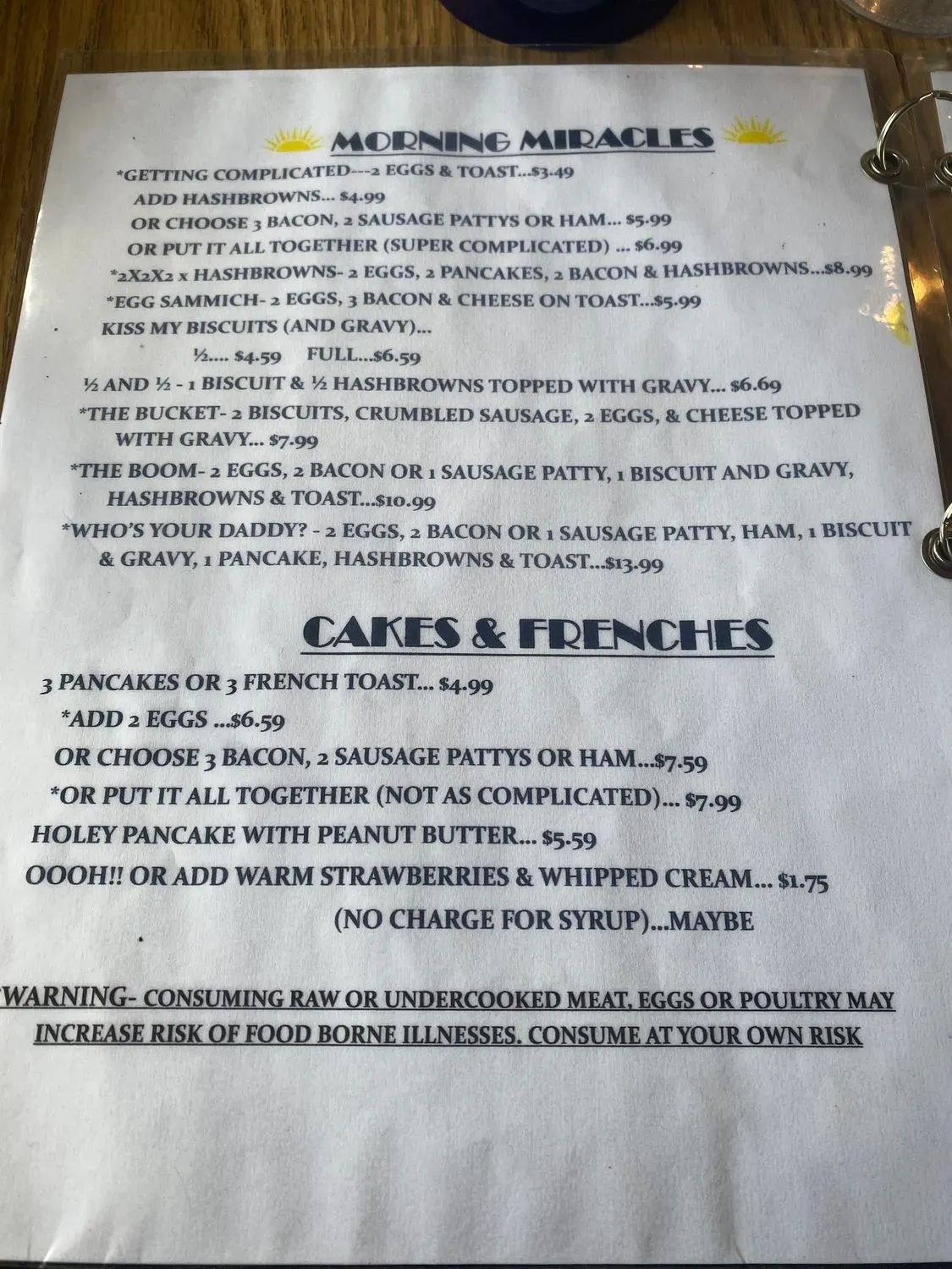 Menu 3