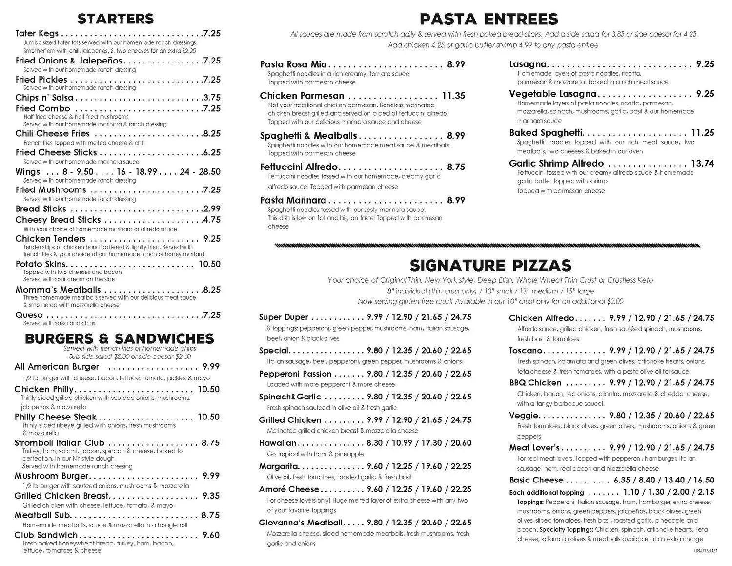 Menu 3