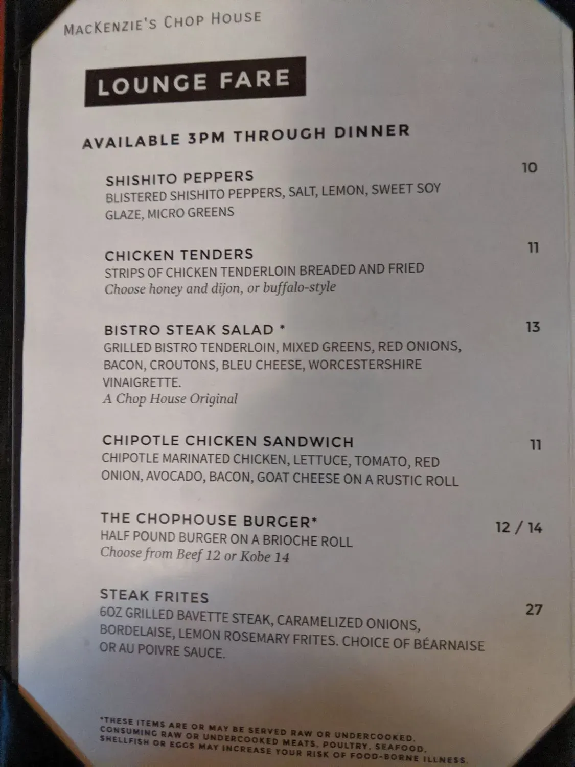 Menu 6