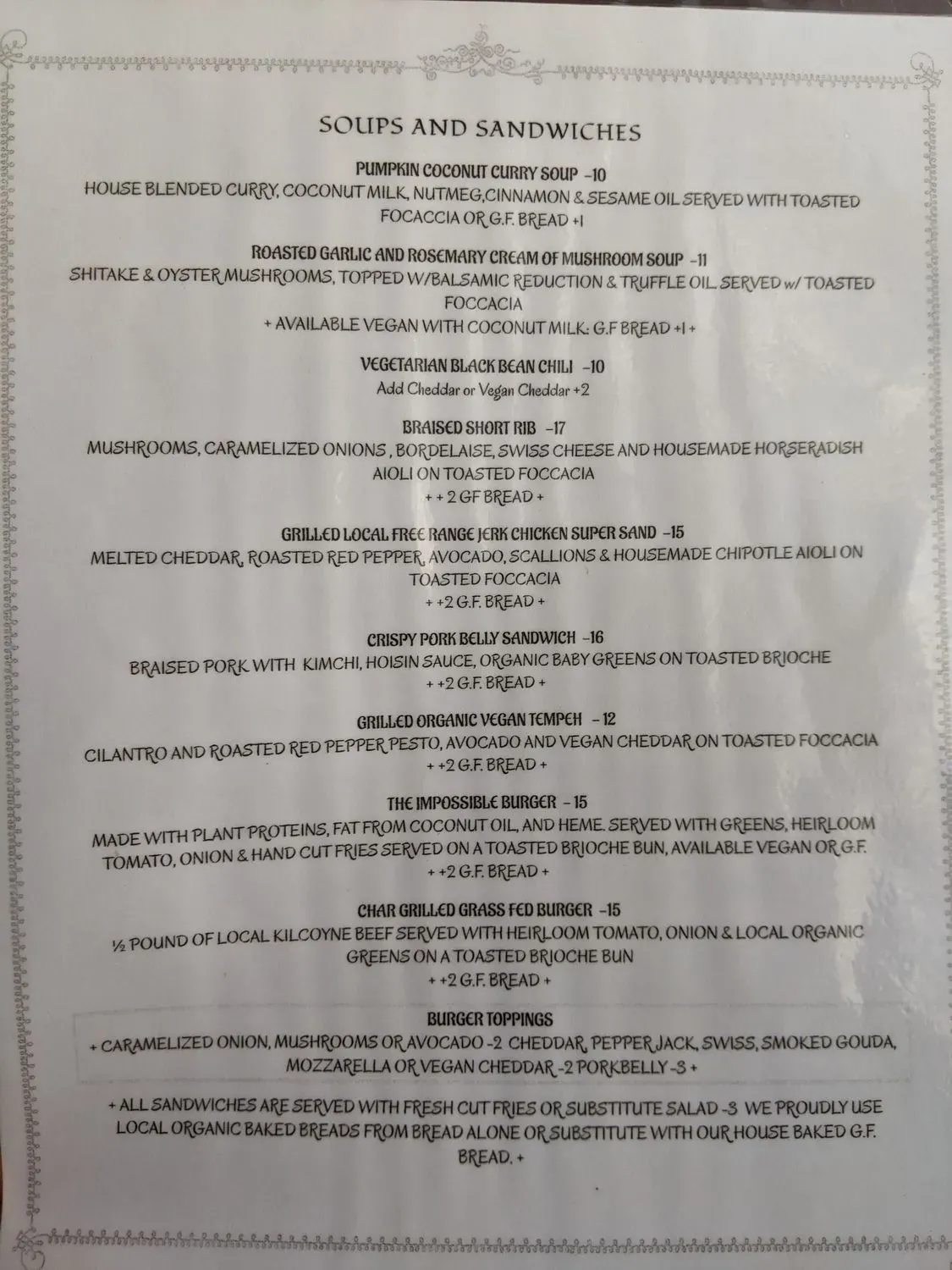 Menu 6