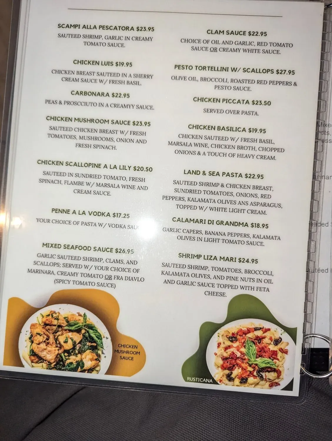 Menu 6