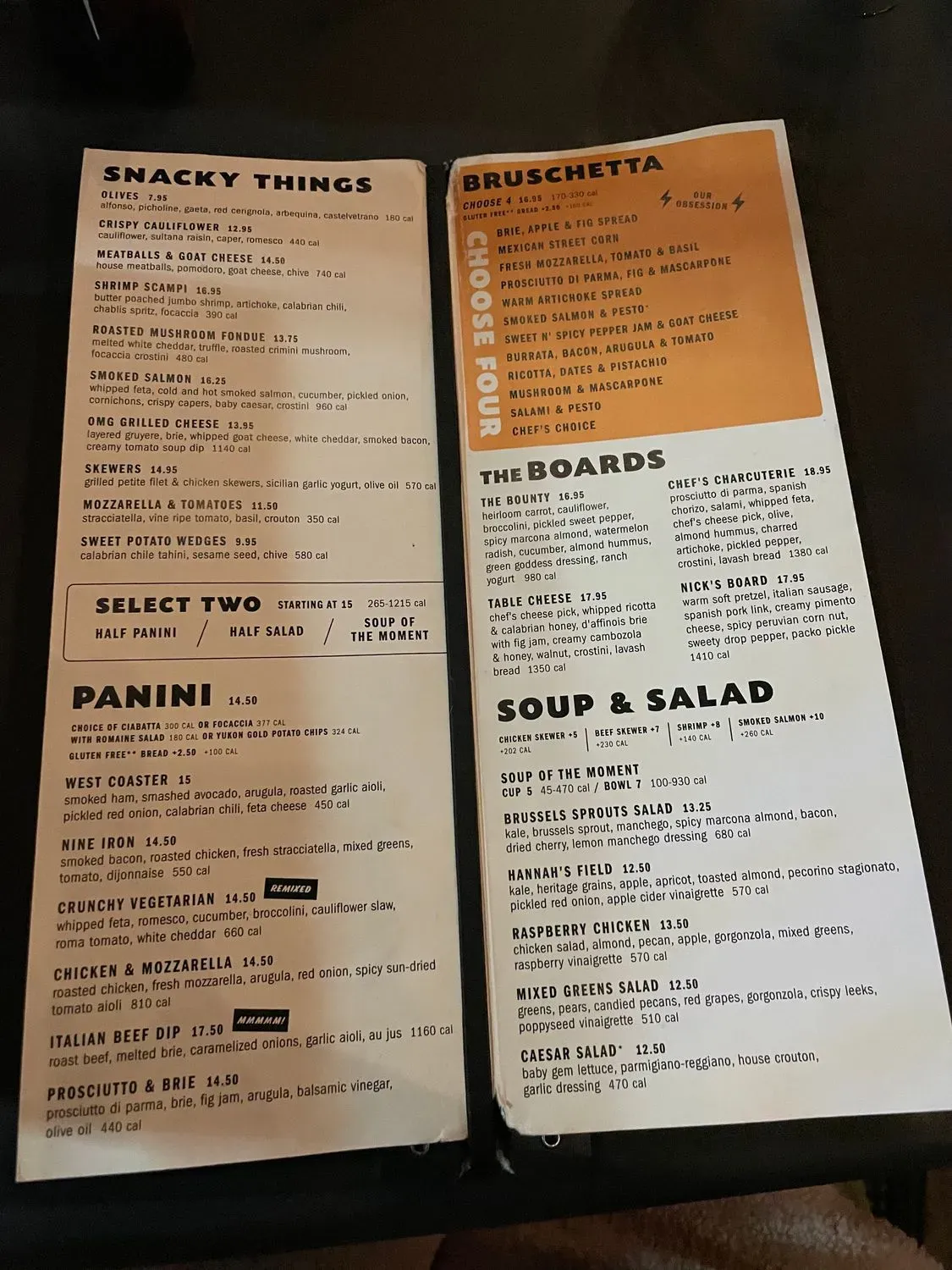 Menu 3