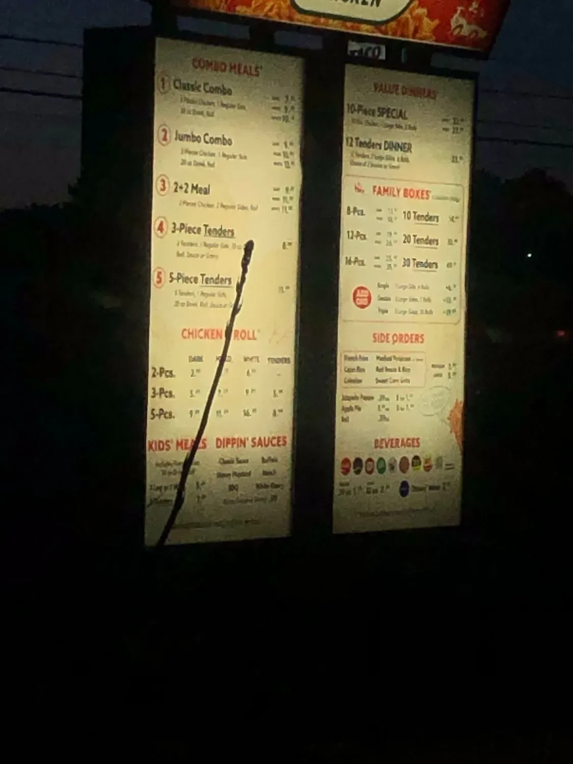 Menu 3