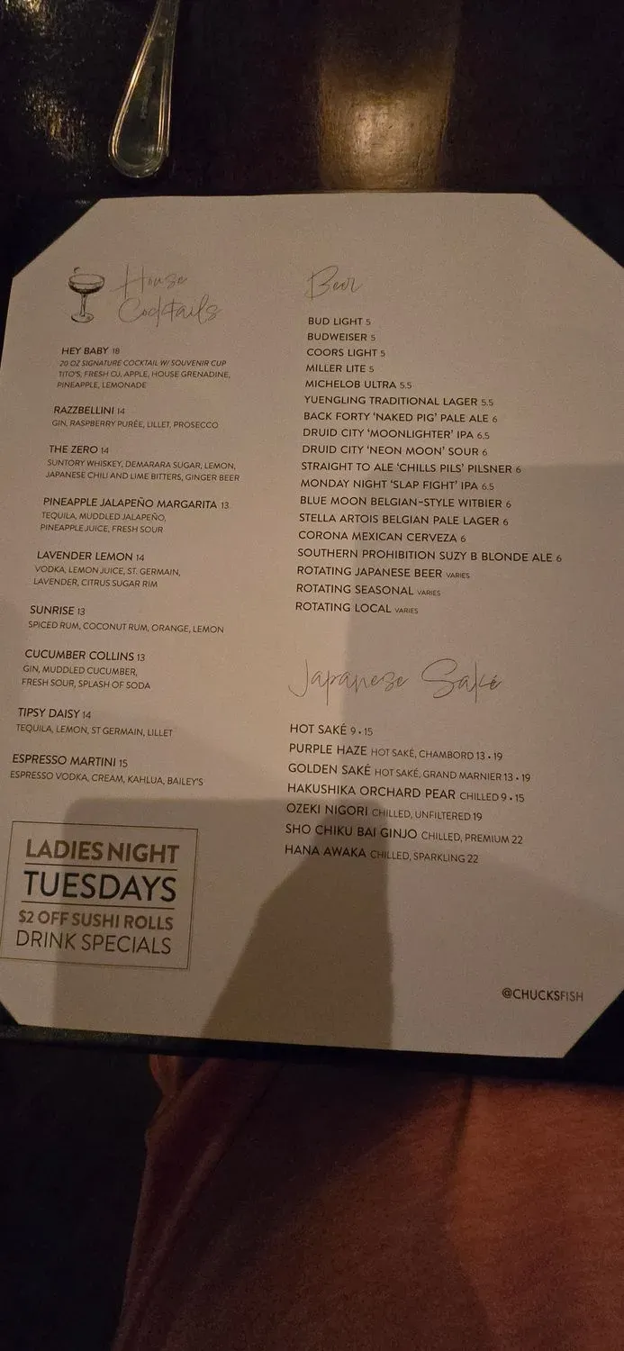 Menu 6