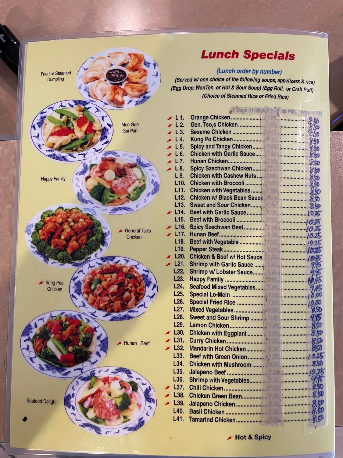 Menu 6