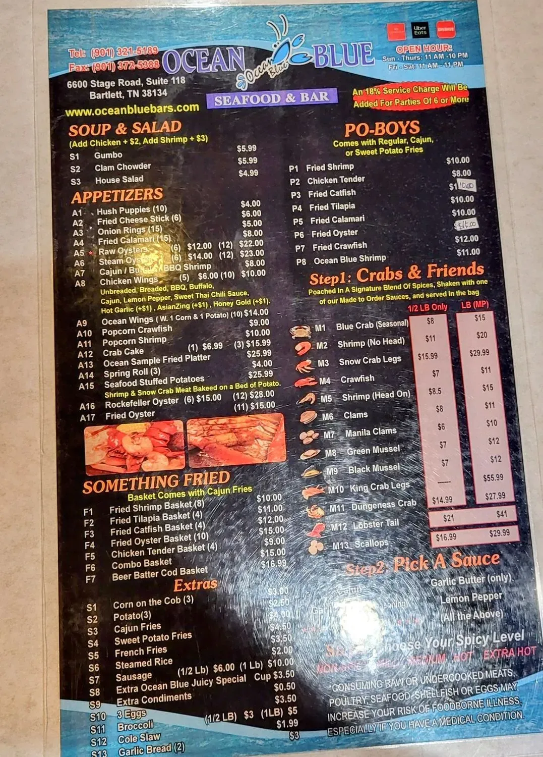 Menu 6