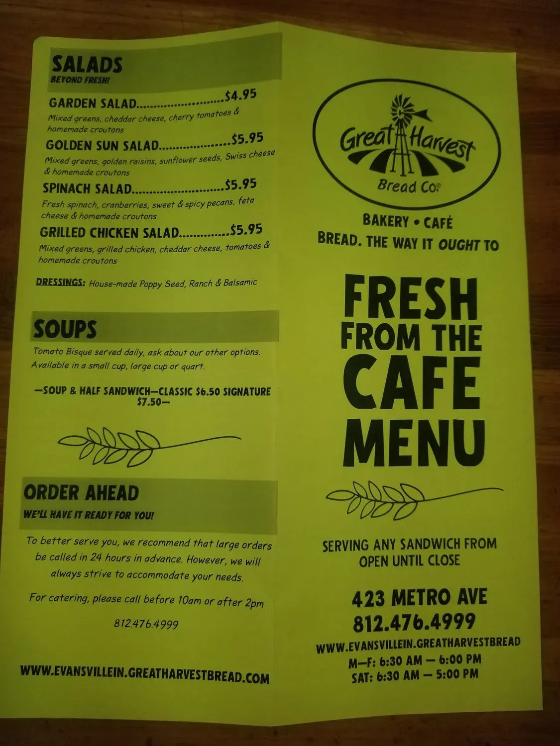 Menu 3