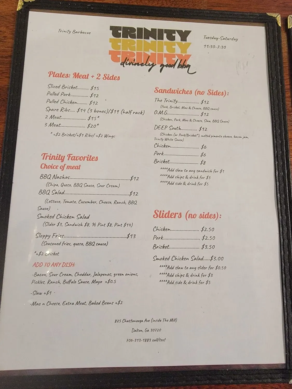 Menu 3