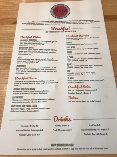 Menu 6