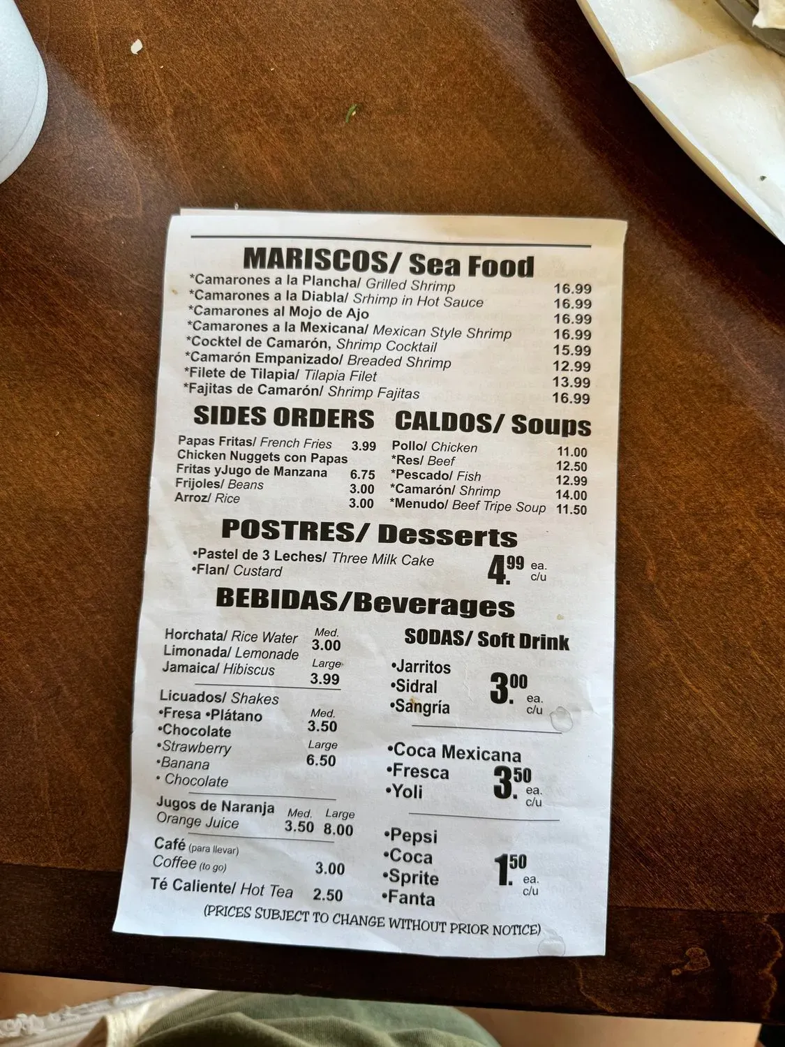 Menu 4