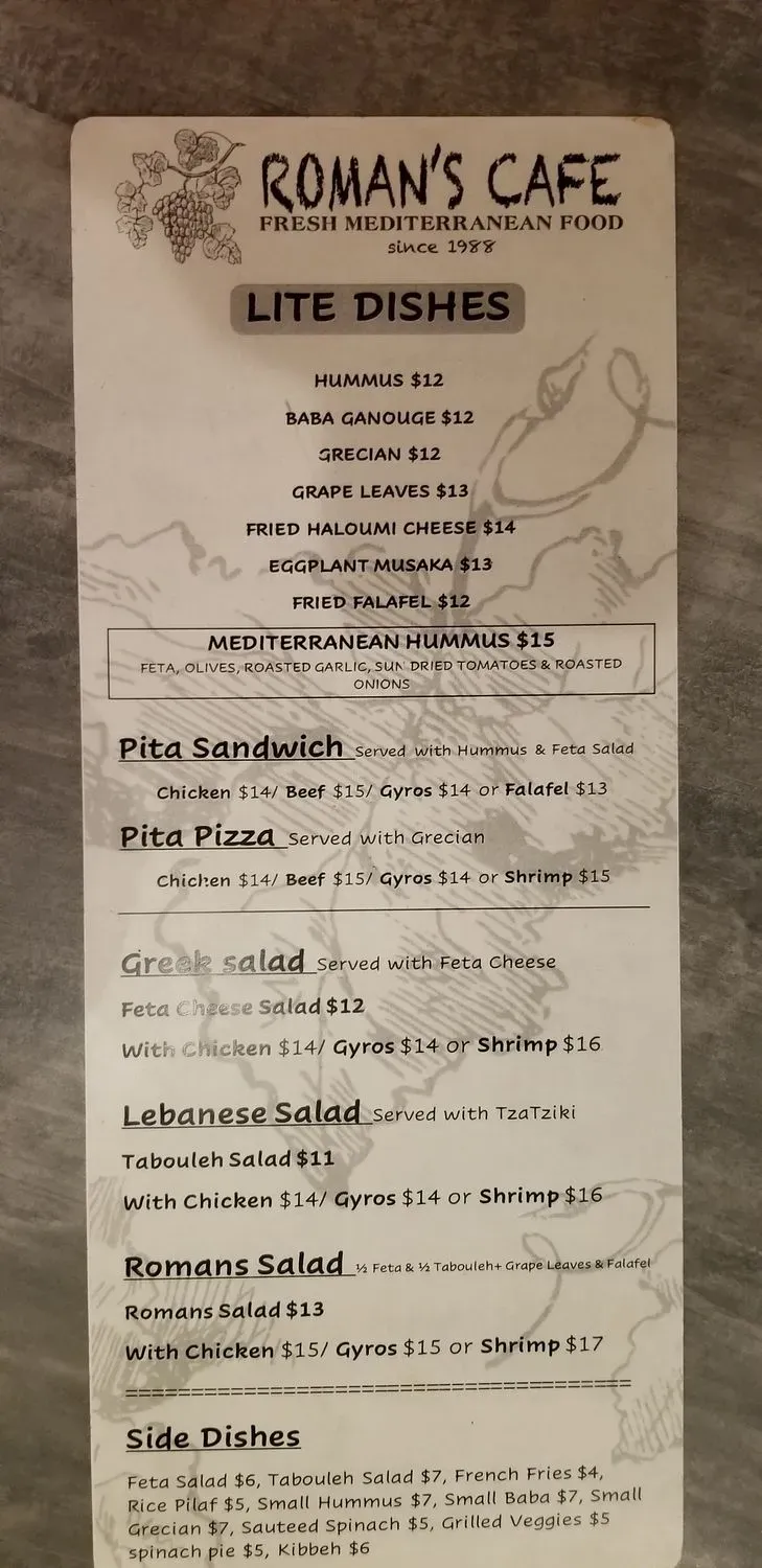 Menu 4