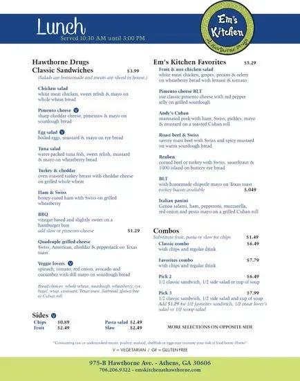 Menu 4