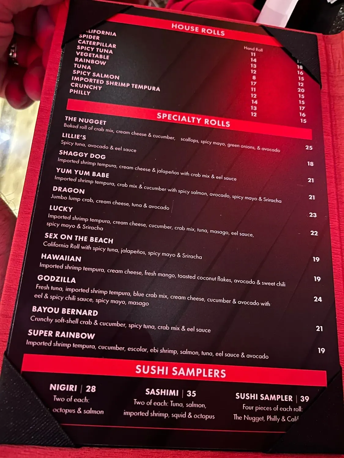 Menu 3