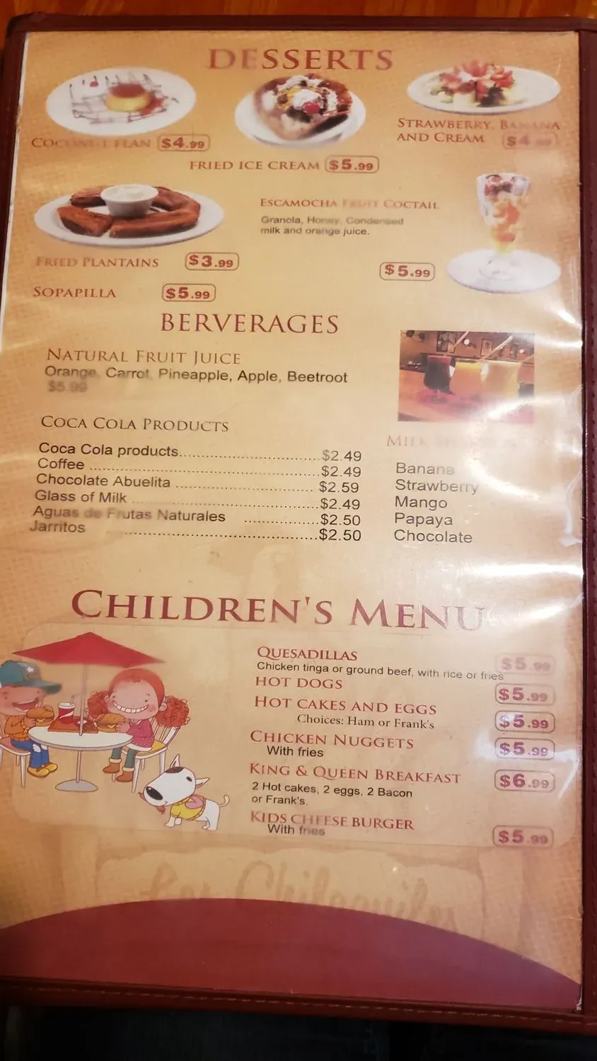 Menu 3