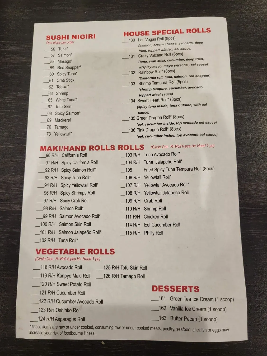 Menu 3