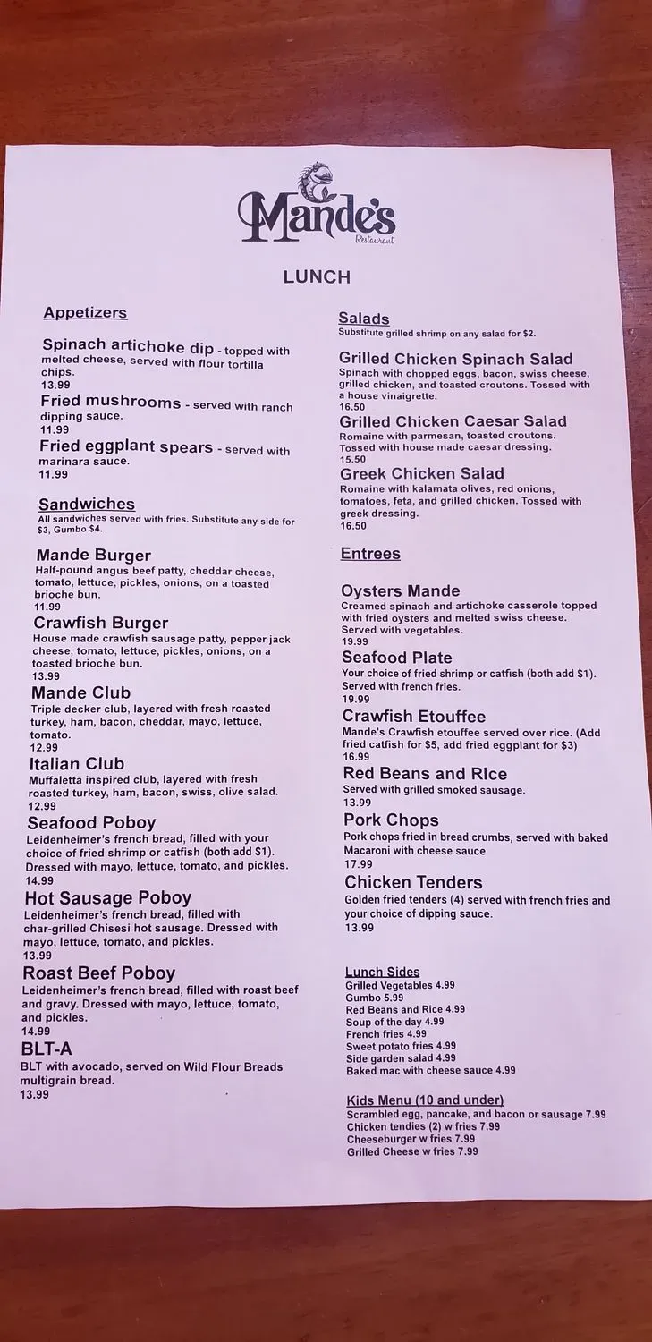 Menu 6