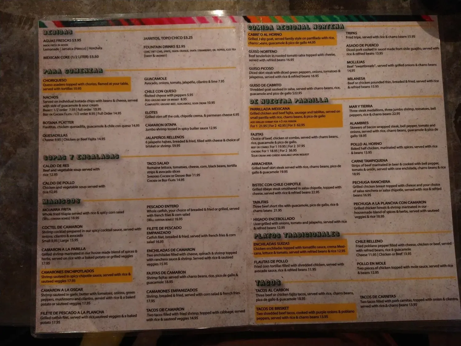 Menu 3