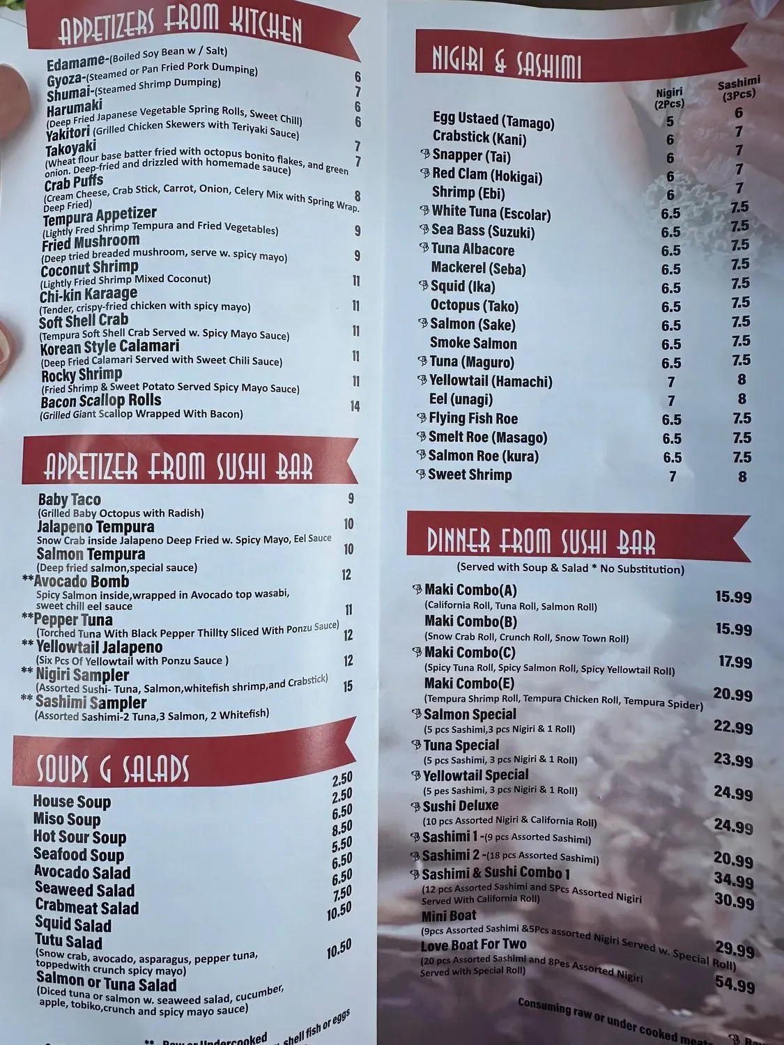 Menu 3