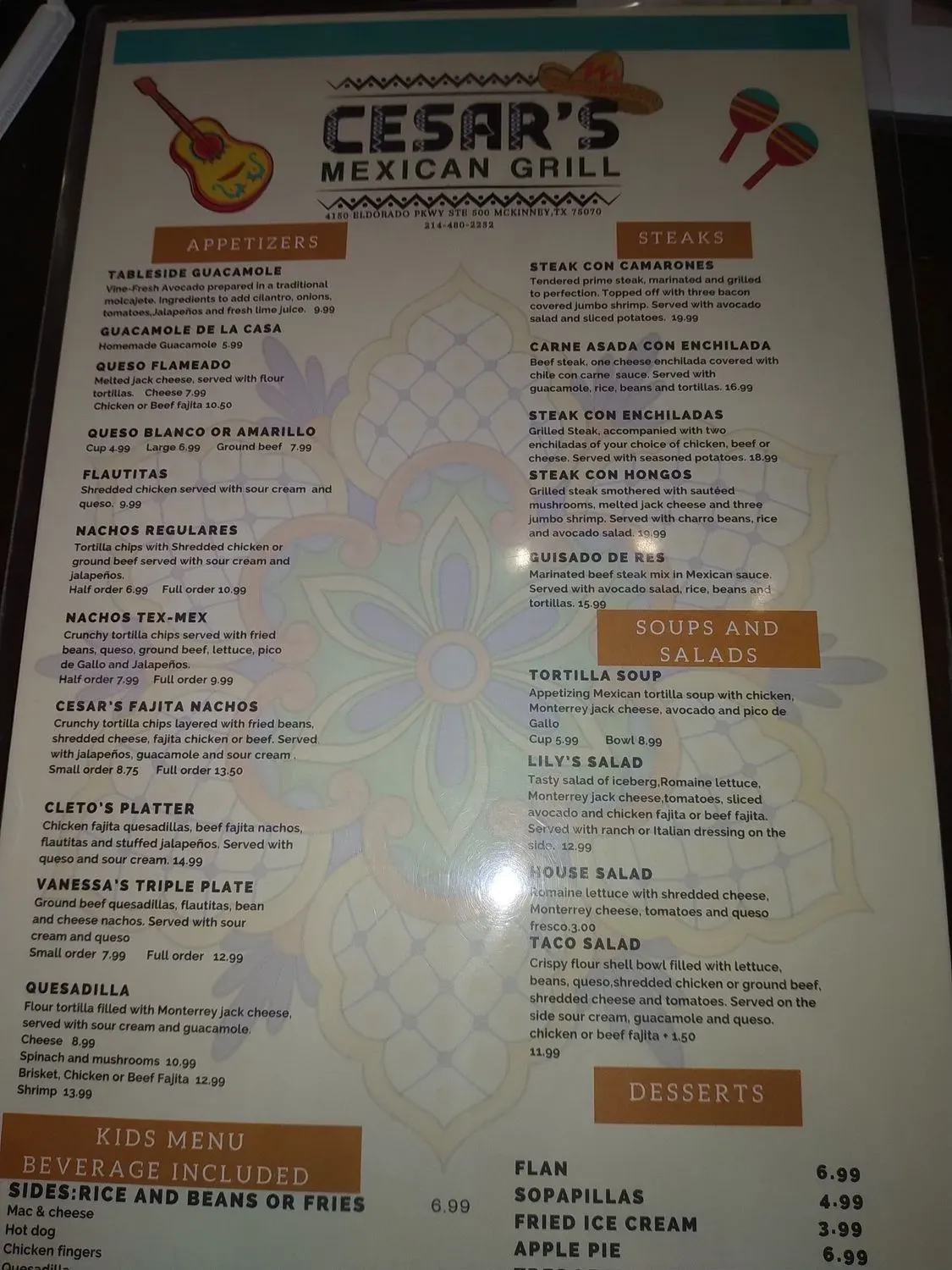 Menu 3