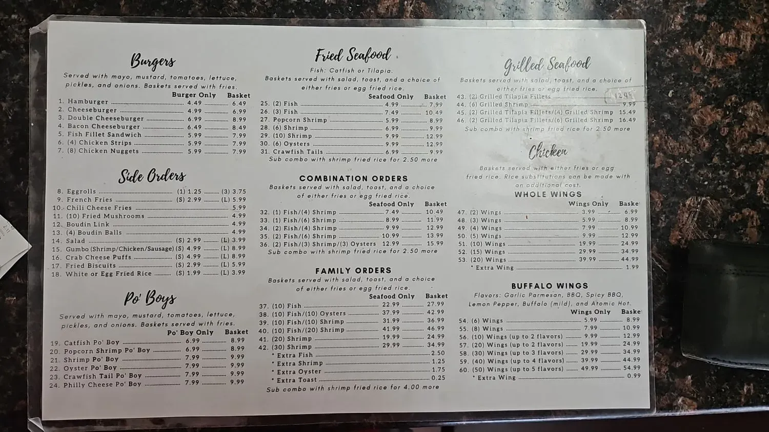 Menu 4