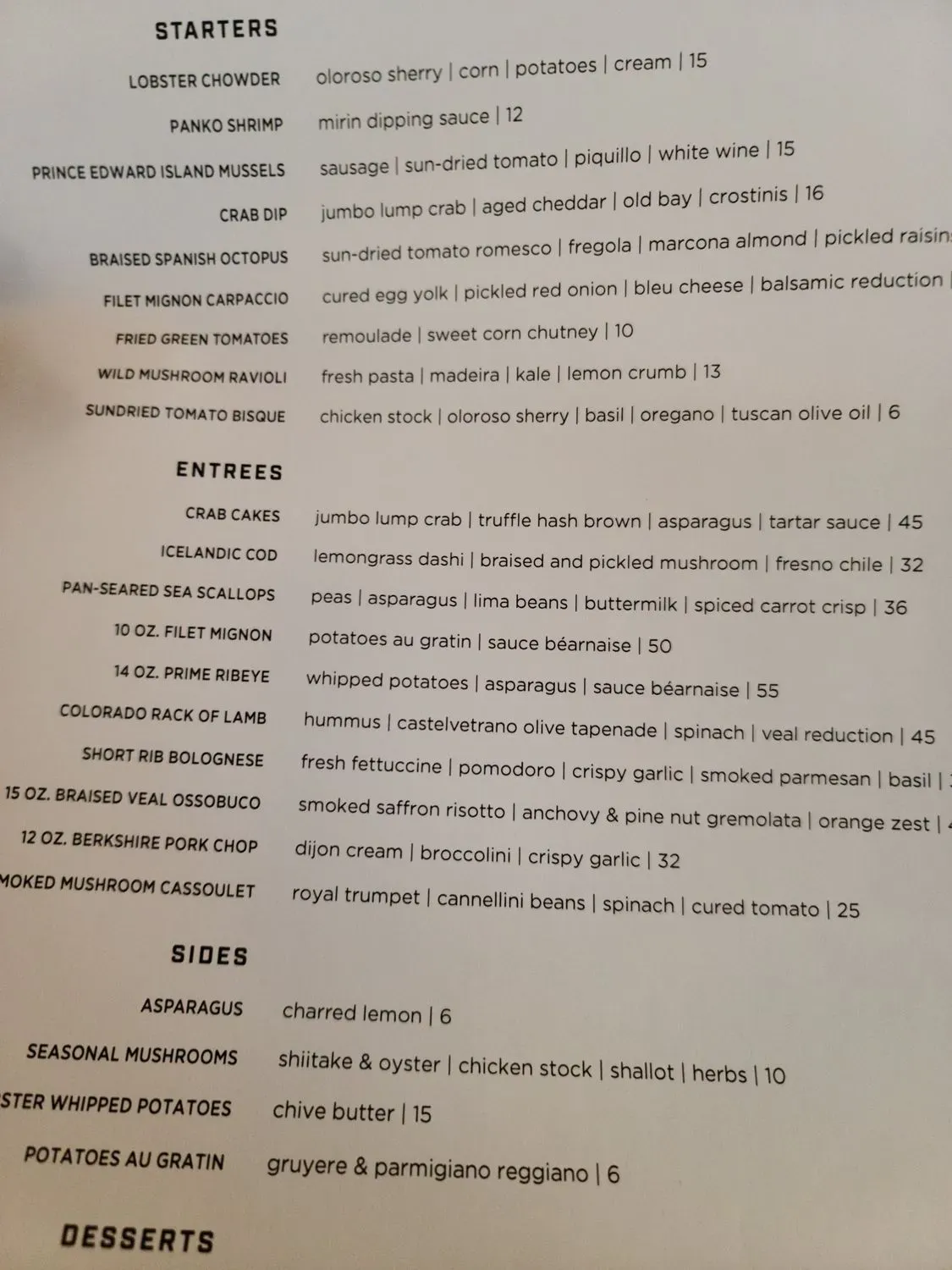 Menu 3