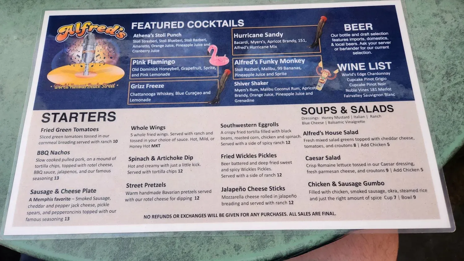 Menu 3