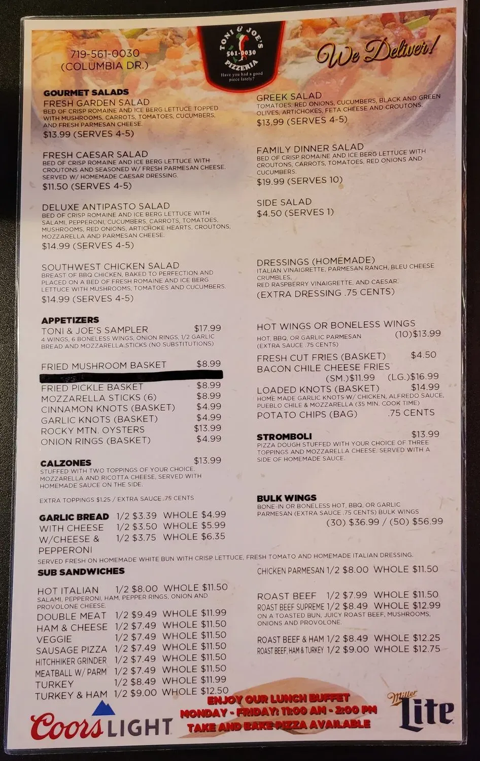 Menu 3