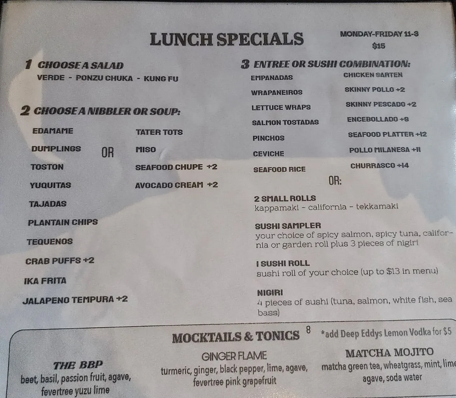 Menu 6