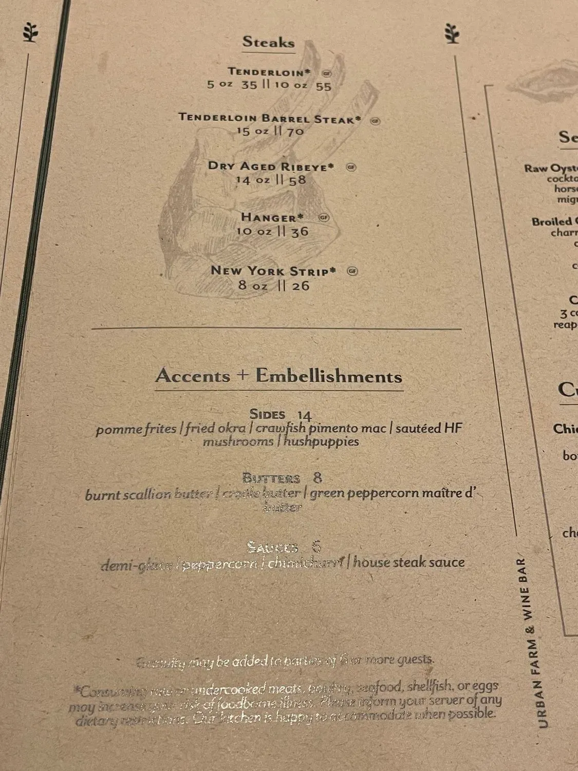 Menu 6