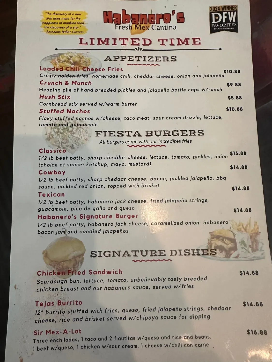 Menu 4