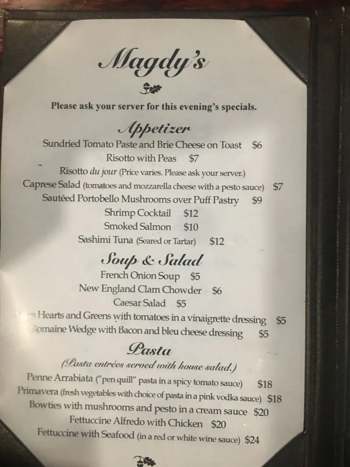 Menu 3