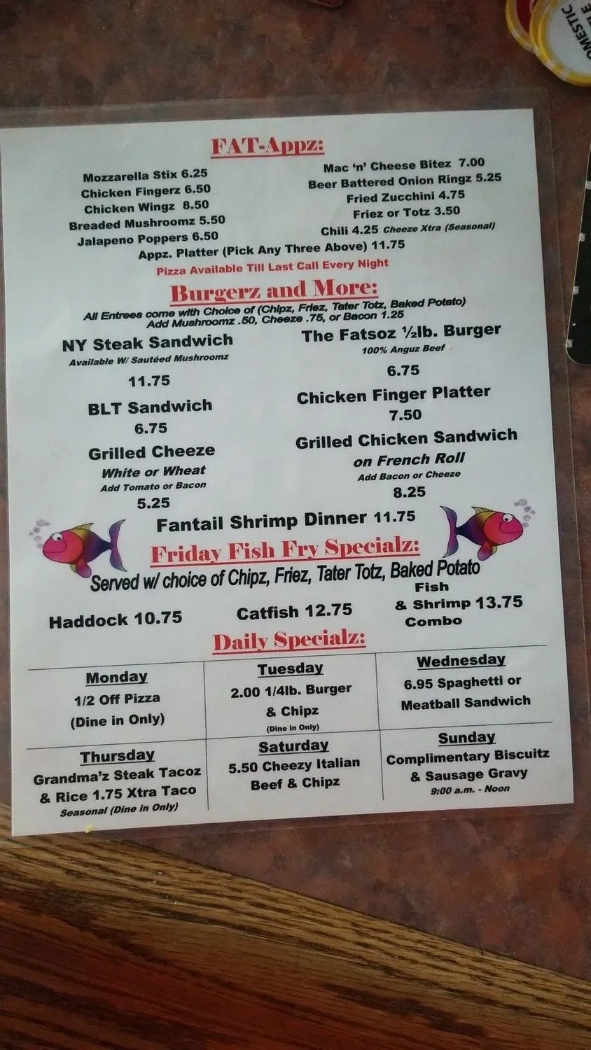 Menu 4