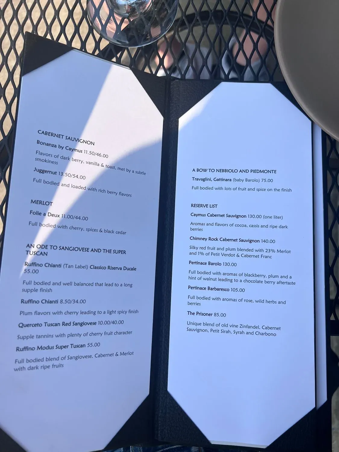 Menu 3